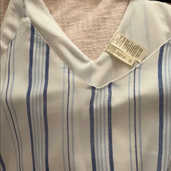 Blue/white striped tank! - Picture 2 of 2